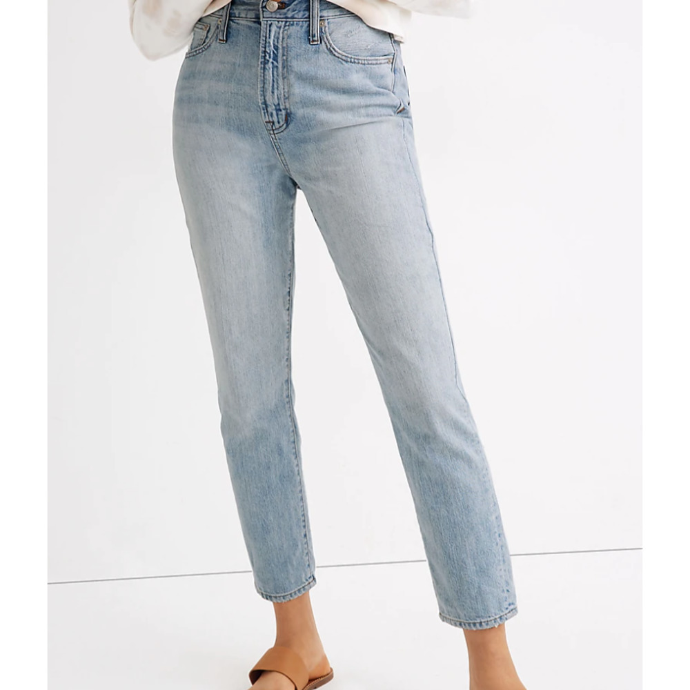 Madewell NWT The Curvy Perfect Vintage Jean in Light Blue Fitzgerald Wash 27